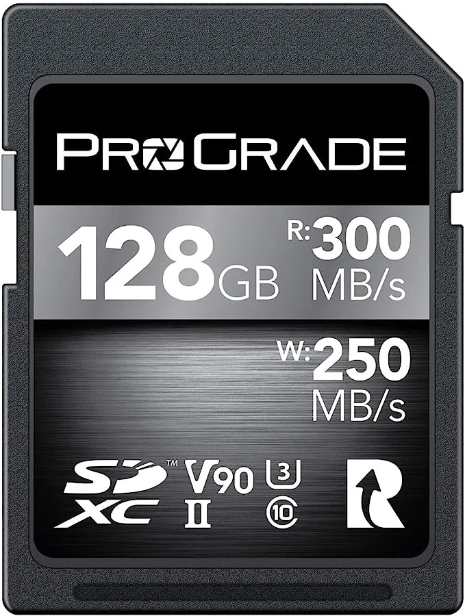 ProGrade Digital 128GB SDXC UHS-II V90 Memory Card