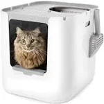 Modkat® XL Litter Box, Top or Front-Entry Configurable, Includes Scoop and 