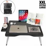 Cooper Mega Table Plus [Premium XXL Extra Large] Laptop Lap Desk & Book Stand | Multifunctional Foldable Lap Desk, Laptop Desk for Bed, Portable