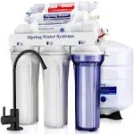 iSpring RCC7P-AK 6-Stage Reverse Osmosis System Under Sink with Alkaline Water