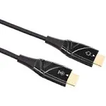 Amazon Basics High-Speed Fiber Optic HDMI Cable 18Gpbs 4K/60Hz 150 Feet Black