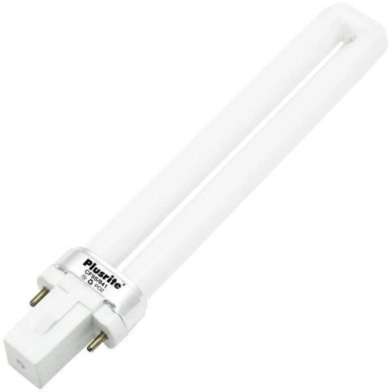 Plusrite 4008 - CFT9W/G23/841-2 Pin G23 Base - 4100K - 9W CFL - Compact Fluorescent Light Bulb