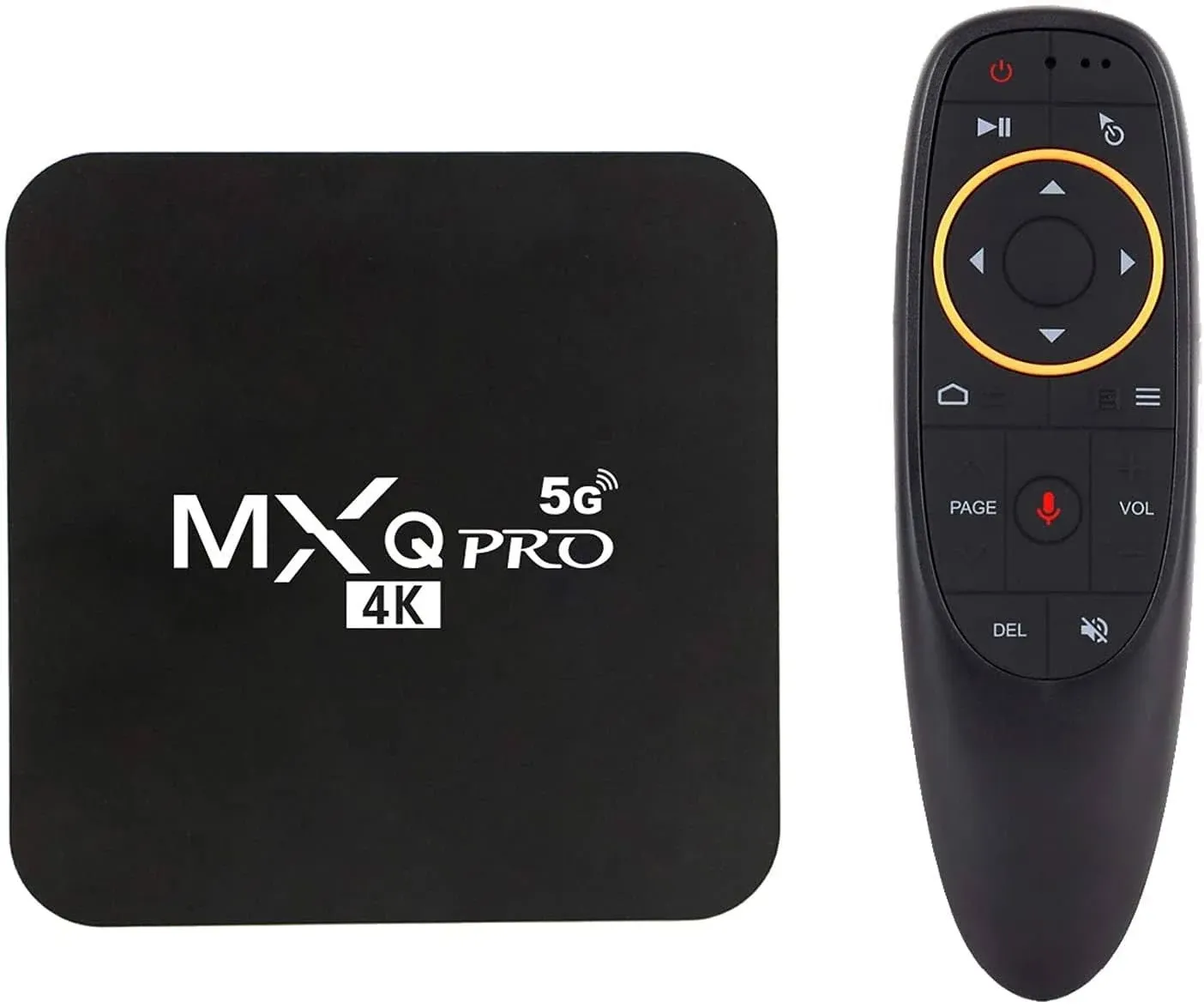 MXQ Pro 5G with Air Mouse & Voice Control 2023 Upgraded Android 12.1 Version Ram ...