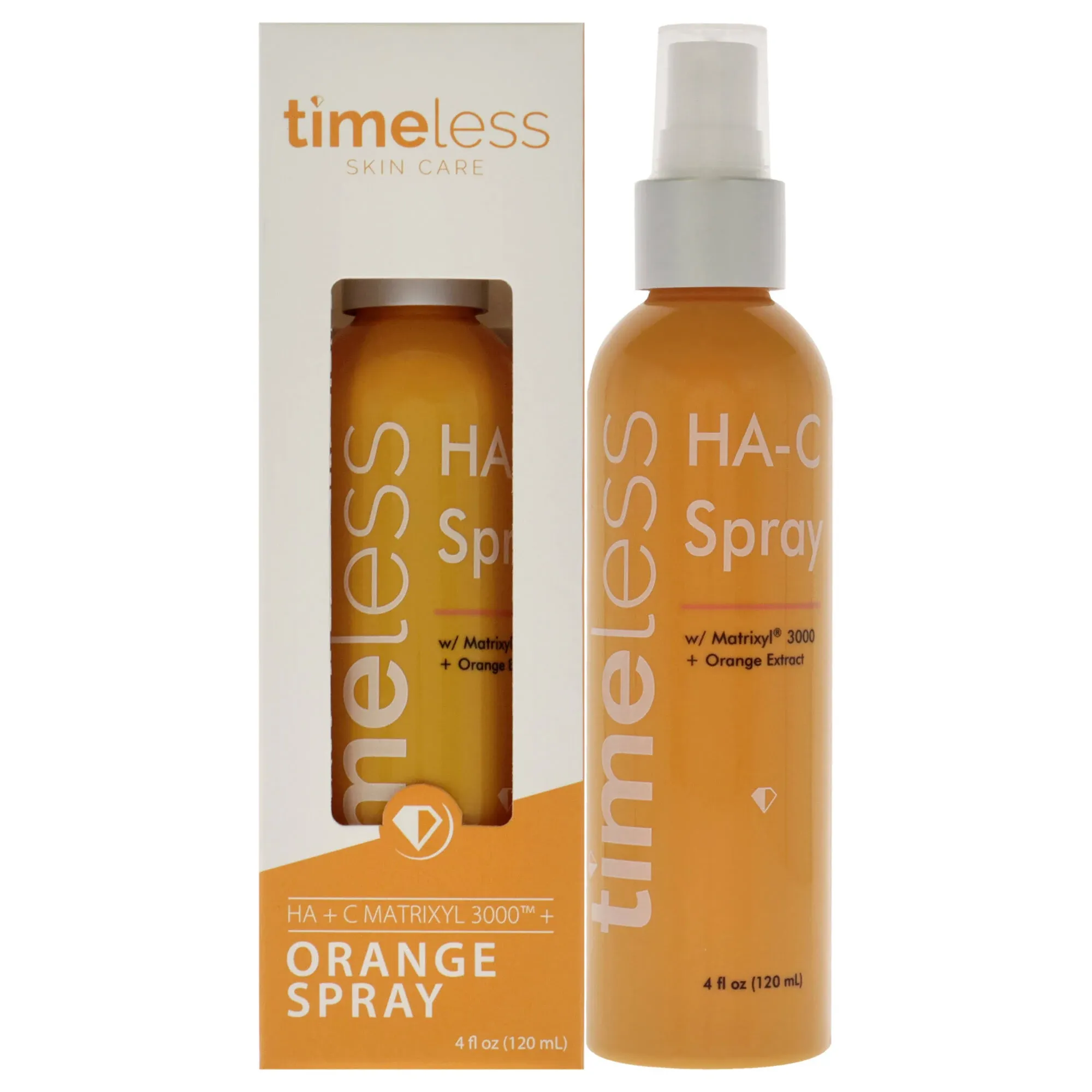 Timeless Skin Care HA Matrixyl 3000 with Orange Spray 4 oz. Facial Mist