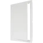 12&#034; X 16&#034; White Plastic Access Panel. Service Shaft Door Panel. Plumbing, Electr