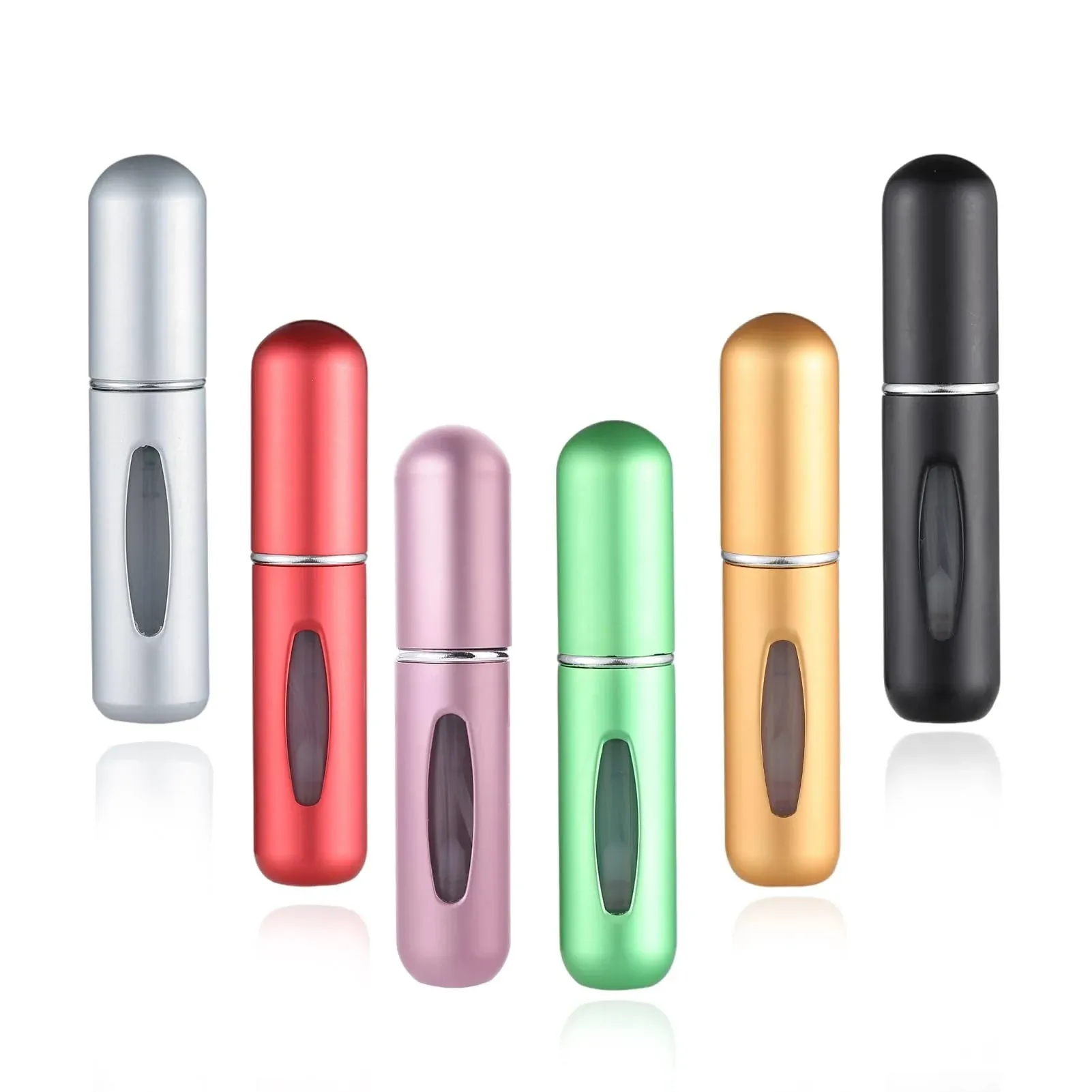 6 Pcs Perfume Travel Refillable Mini Spray Bottles(5ml/0.2oz)-Pocket Perfume ...