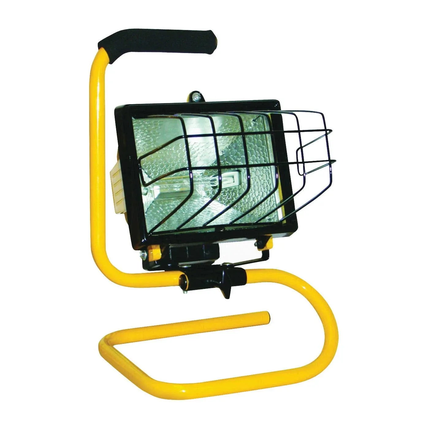 PowerZone ORHL500W03 Work Light, 1-Lamp, Halogen Lamp, 8000 Lumens, Yellow