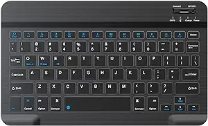 Mytrix Wireless Bluetooth Keyboard for Steam Deck, Slim Compact Keyboard for Linux, Windows, Mac, Laptop, PC, Notebook