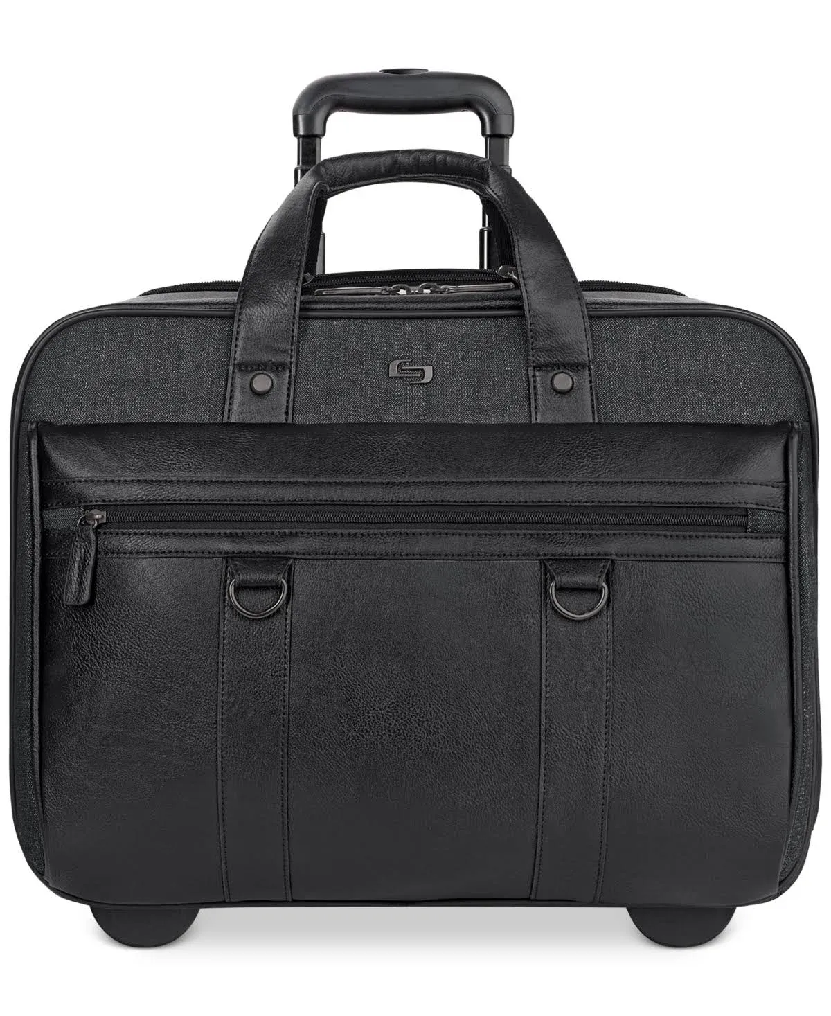 Solo Executive Carrying Case (Roller) for 17.3 iPad Notebook - Black E