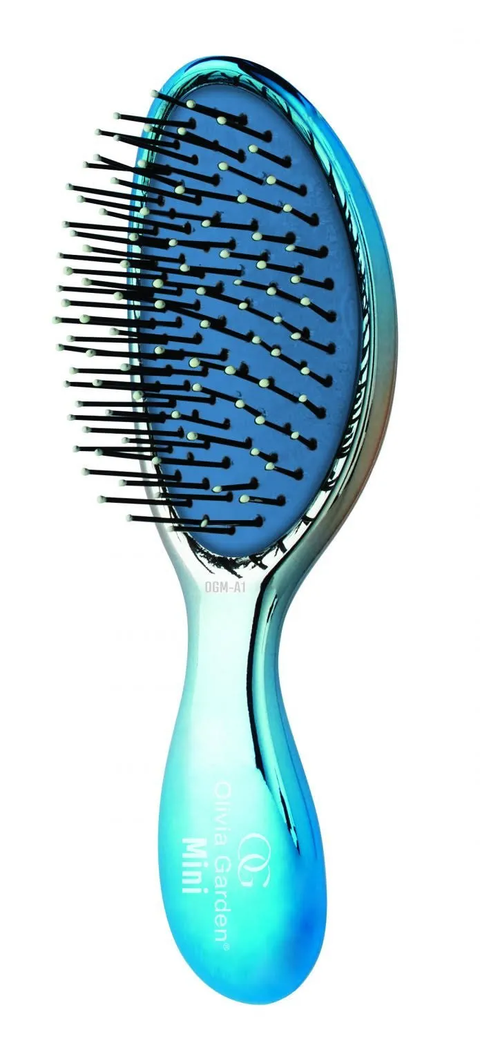 Olivia Garden OG Brush Detangler, removable cushion for easy cleaning, scalp hugging for scalp massage and custom bristles to detangle based on hair type, for wet or dry hair, women, men and children