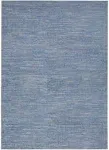 Nourison Essentials Blue / Grey Rug Size: 10' x 14'