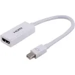 Philips Mini DisplayPort to HDMI Adapter - White New SWV9200F/27 Mirror Stream