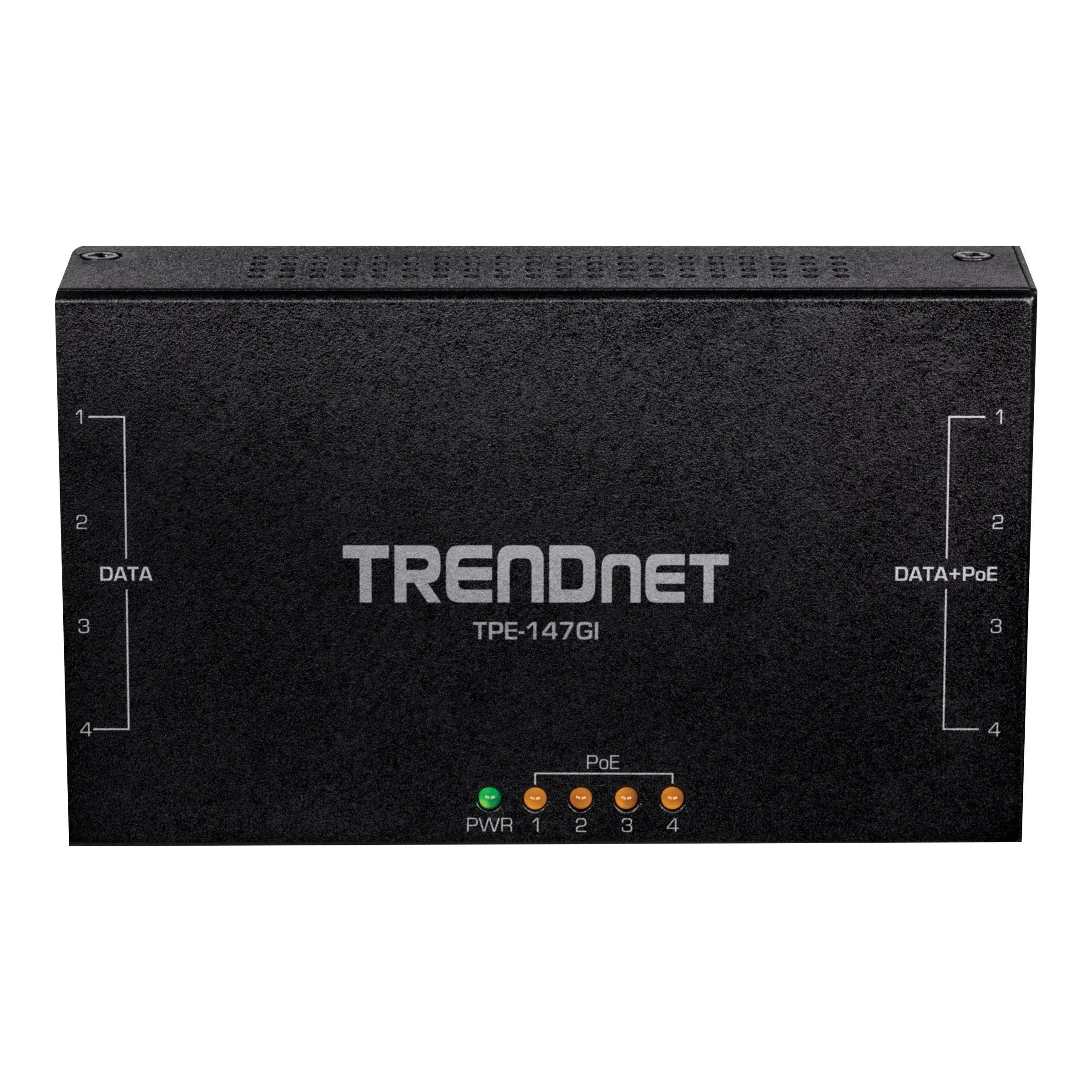 TRENDnet - TPE-147GI - 65W 4-Port Gigabit PoE+ Injector