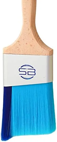 Stinger Brush Pro - Professional Exterior Paint Brush with Fill-A-Blend Technology, Angle Brush for Cutting in, Edges, Trim, and Walls (1, 3 Inch - Stinger Pro)