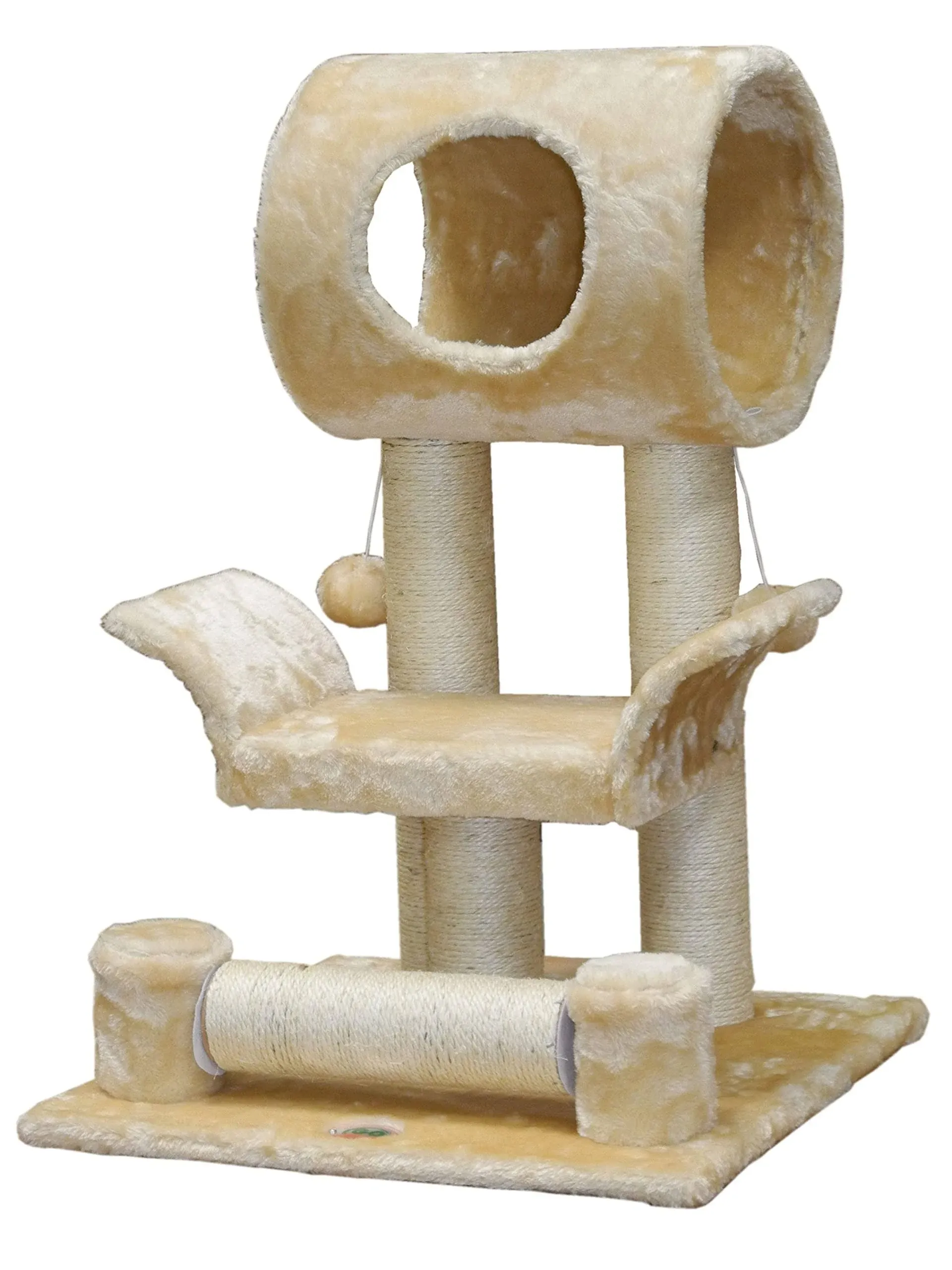 Go Pet Club 28-in Cat Tree - Beige